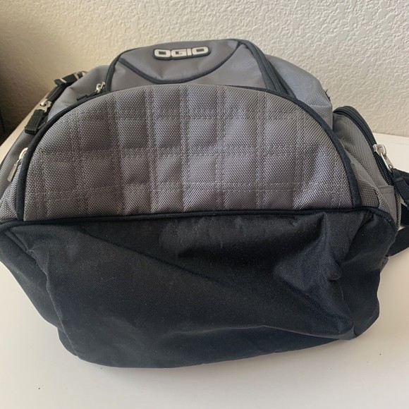 O'GIO Bounty Hunter Backpack Bag Black Nylon Laptop Hiking Biking audio pocket - Picture 4 of 11